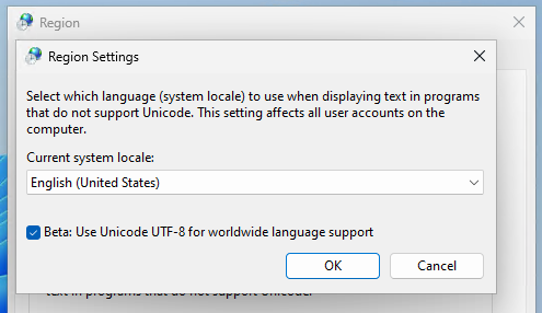 Enable "use unicode"